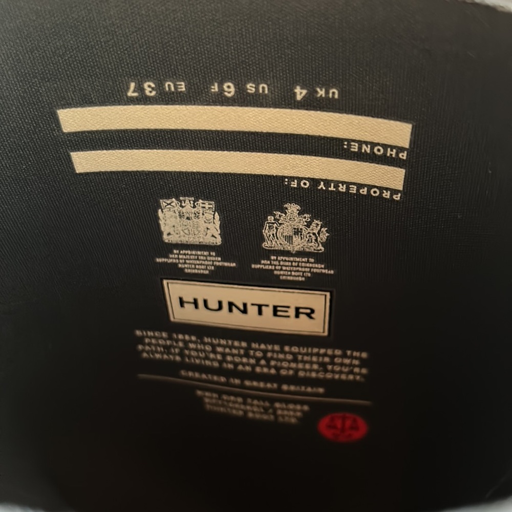 Hunter boots - Picture 9 of 9